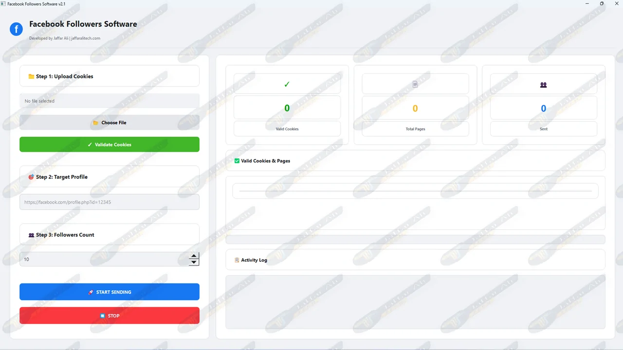 Facebook Unlimited followers software