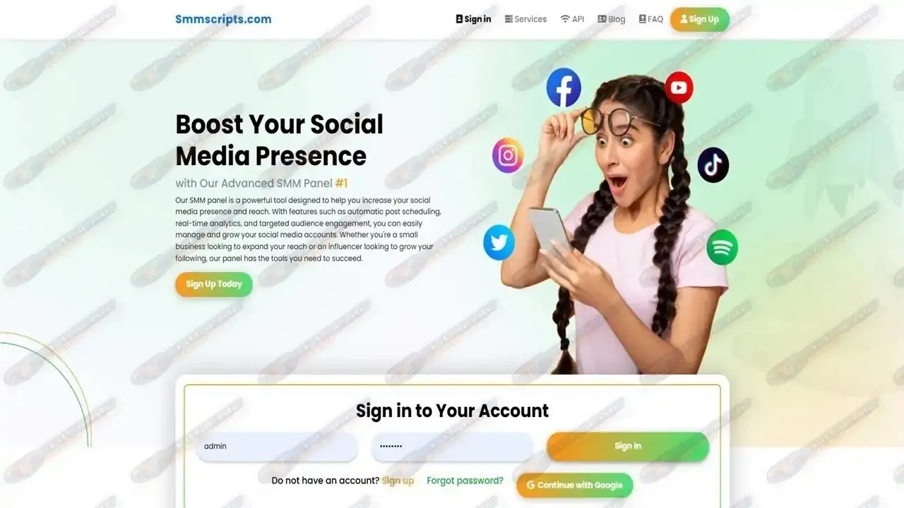 Techsmm V2 Panel Official Script