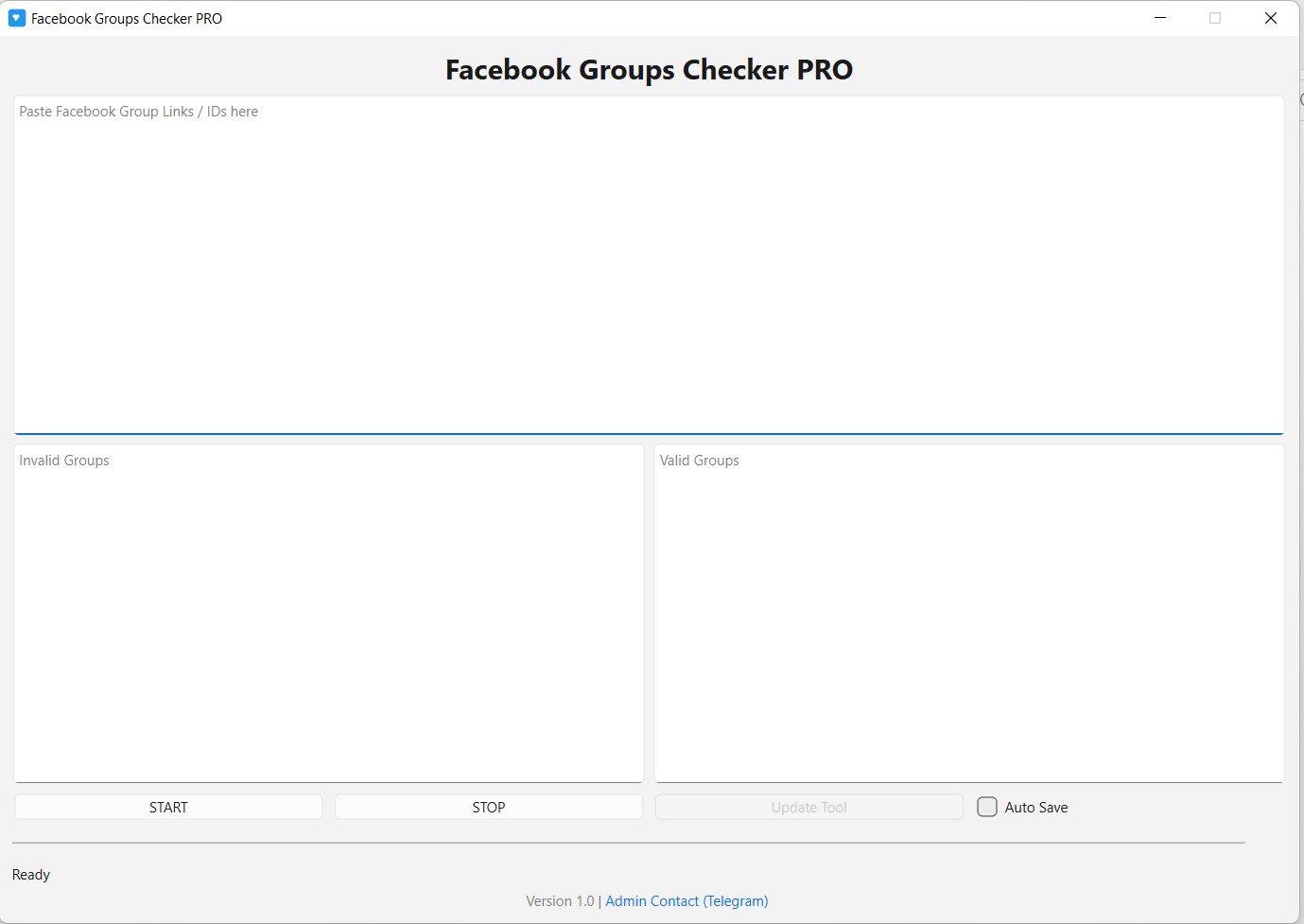 Facebook Groups Checker Pro – Professional Facebook Group Validation Tool